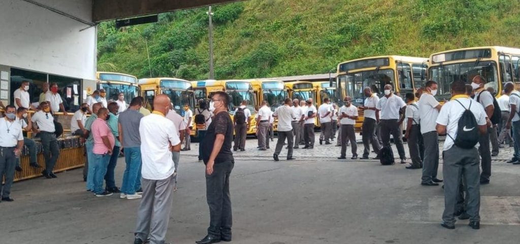 Sindicato dos rodoviários anuncia paralisação dos ônibus de Salvador no próximo domingo 1