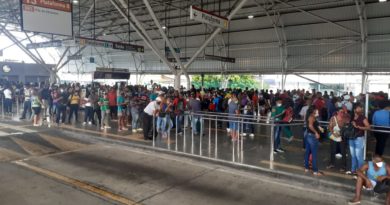 Rodoviários fazem paralisação de 24h e provoca um caos no transporte metropolitano de Salvador 2