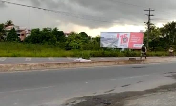 Homem morre após ser atropelado por veículo na Via Cascalheira 1