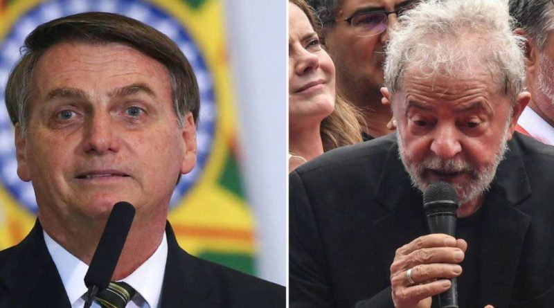 Bolsonaro aparece à frente de Lula em pesquisa espontânea para a Presidência 1