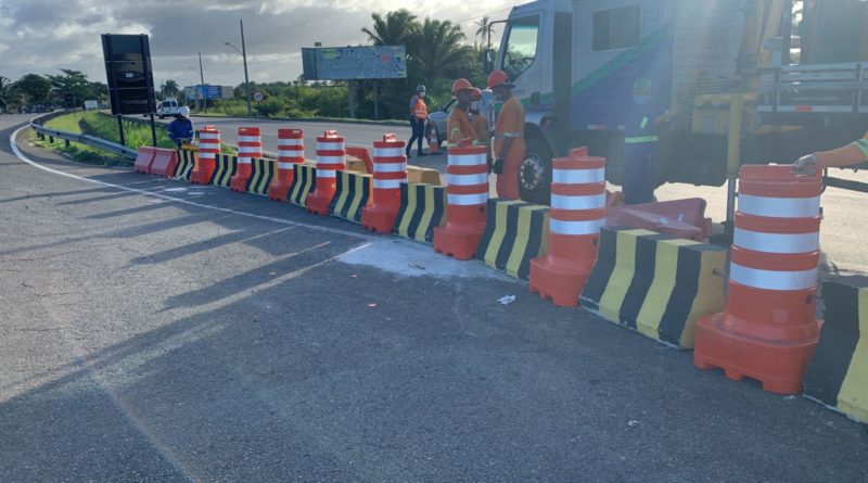 CLN bloqueia retorno de acesso ao loteamento Las Palmas em Abrantes 1