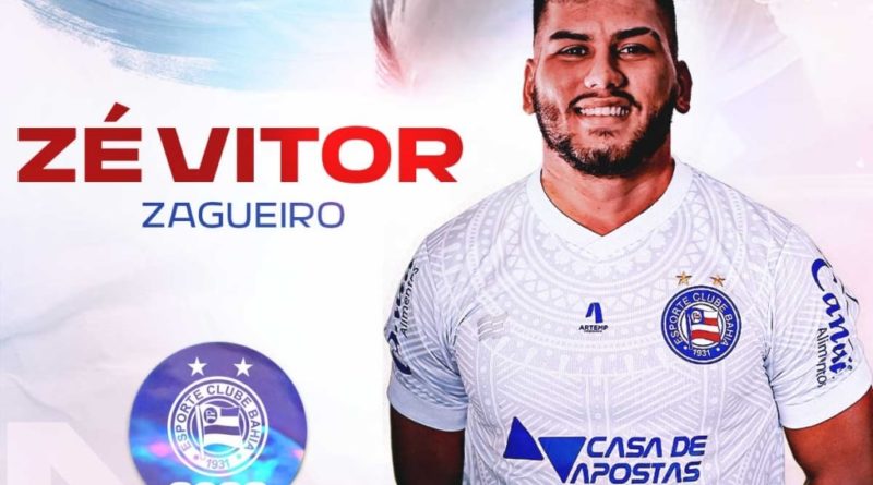 Bahia contrata zagueiro Zé Vitor; nome do jogador já aparece no BID da CBF 2