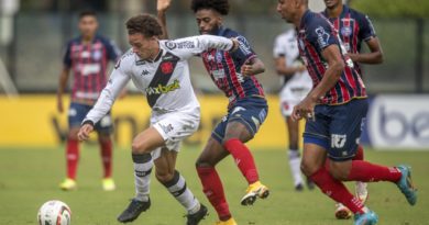 Bahia perde para o Vasco e cai na tabela de classificação da Série B 2