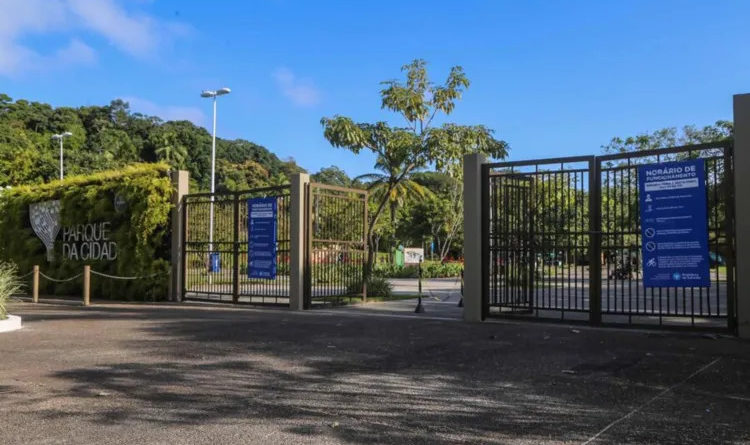 Parque da Cidade tem portões de entrada furtados  1