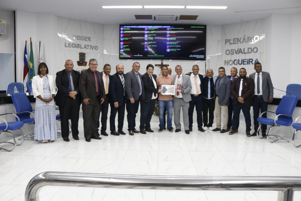 Técnico Rodrigo Chagas é homenageado pela Câmara de Vereadores de Camaçari 1