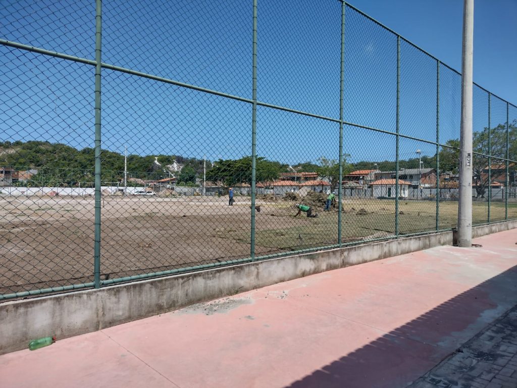 População cobra agilidade na obra de revitalização do Campo de Futebol Nery Nunes em Abrantes 1