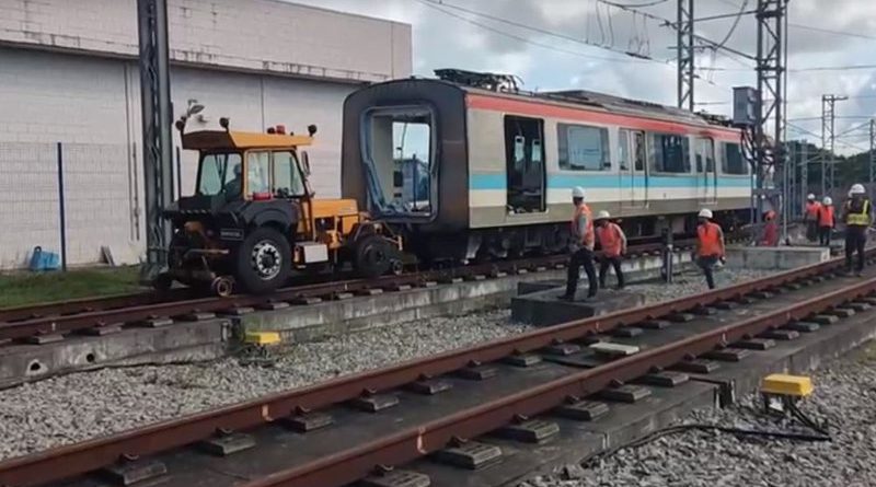 CCR remove trens envolvidos no acidente do metrô de Salvador 1