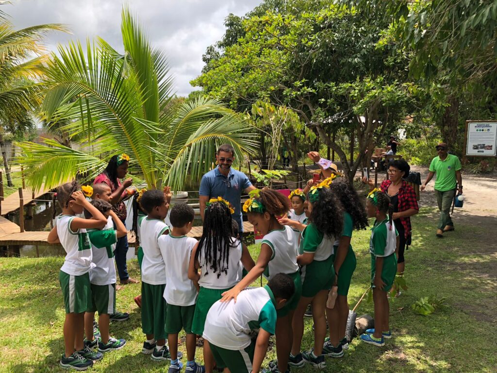 Fonte do Buraquinho recebe visita de alunos da rede municipal 1