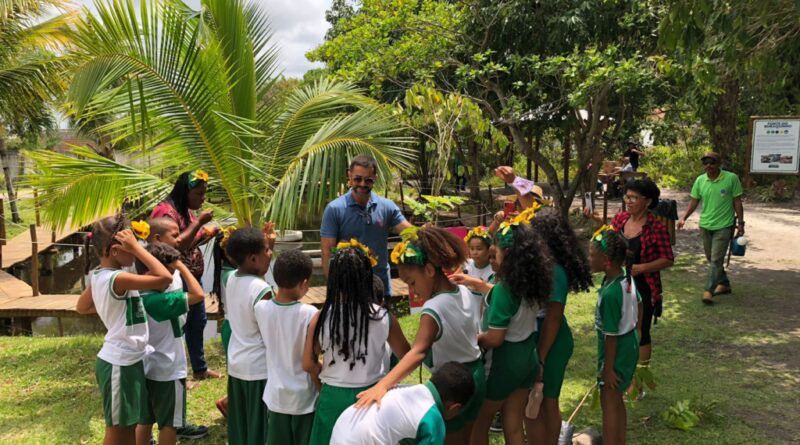 Fonte do Buraquinho recebe visita de alunos da rede municipal 1