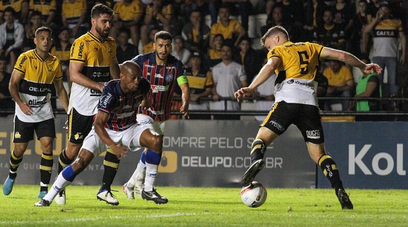 Bahia segura maior volume de jogo do Criciúma e arranca empate no Heriberto Hülse 1