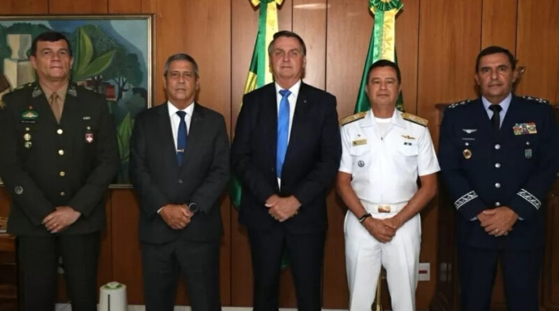 Bolsonaro reúne ministros e comandantes militares para discutir ação no TSE 1