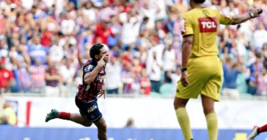 Bahia vence o Brusque na Arena Fonte Nova e se mantém na terceira colocação da Série B 1