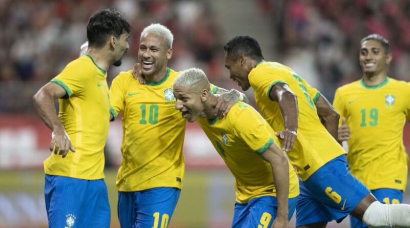 Brasil vence a Sérvia na estreia da Copa do Qatar 1
