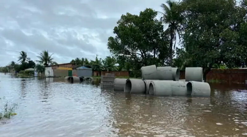 Fortes chuvas deixa cinco cidades da Bahia em situação de emergência; mais de 3.500 pessoas ficaram desalojadas 1