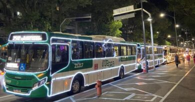 Ônibus terão iluminação especial durante Natal de Salvador 3