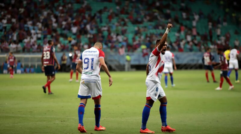 Fortaleza faz primeiro tempo avassalador e domina o Bahia na Arena Fonte Nova