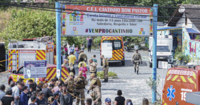 Assassino invade creche e mata quatro crianças com machadinha em Santa Catarina