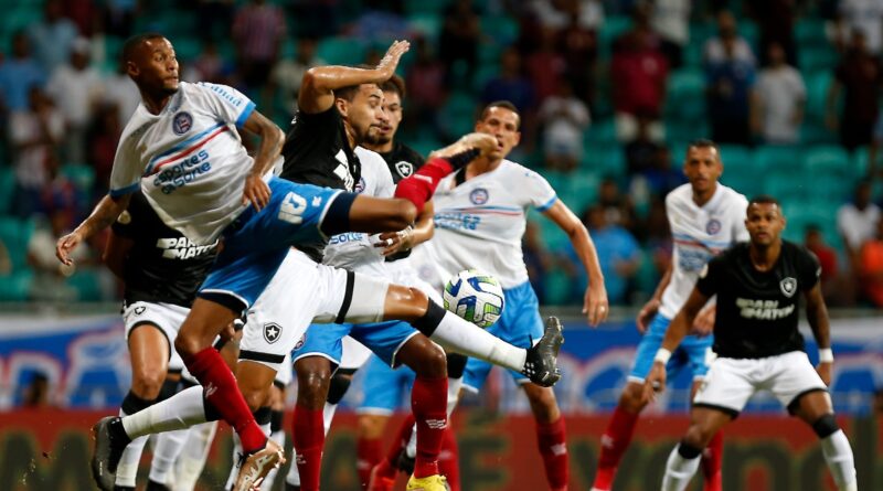 Bahia perde para Botafogo e segue sem vencer na Série A do Brasileirão 1