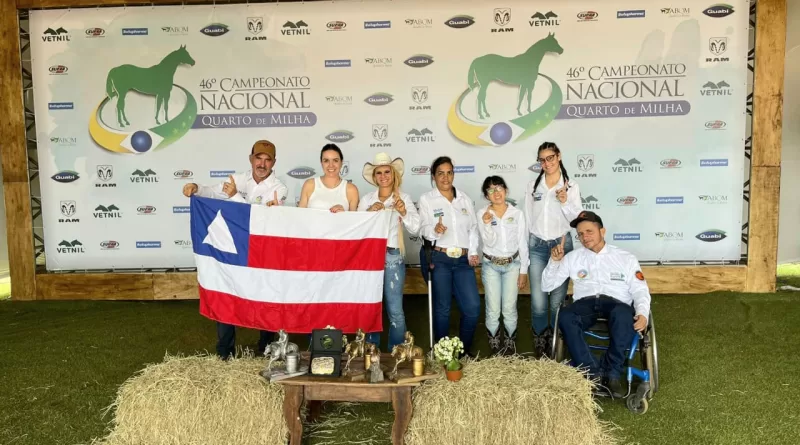 Pioneira no Nordeste, equipe de paratletas de Camaçari conquista títulos no Campeonato Nacional de Quarto de Milha