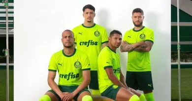 Palmeiras divulga nova terceira camisa com alusão a antigos modelos