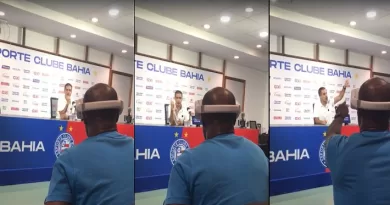 Discussão entre Renato Paiva e radialista marca coletiva pós-jogo do Bahia; veja vídeo 2