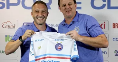 Novo treinador do Bahia, Rogério Ceni é apresentado na Fonte Nova