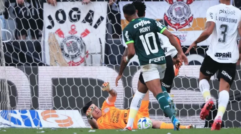 Palmeiras empata com o Corinthians na Neo Química Arena