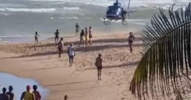 Graer resgata pai e filho vítimas de afogamento na praia de Jauá