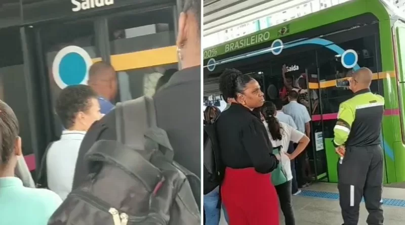 Passageiros denunciam atrasos e superlotação no BRT de Salvador