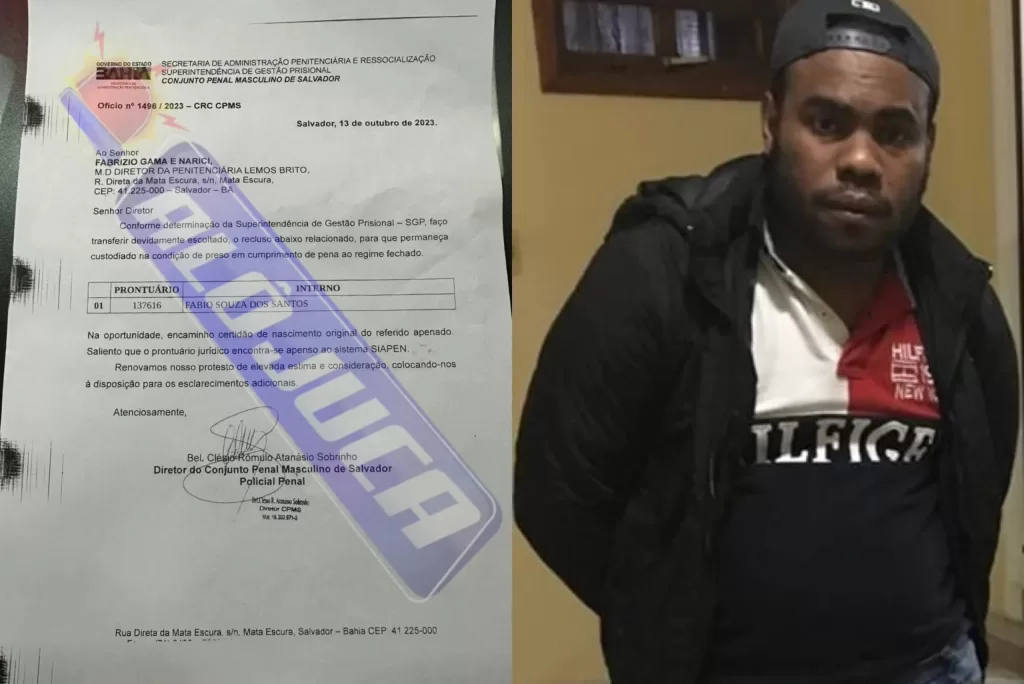 Traficante estava em prisão de segurança máxima antes de transferência e fuga do Complexo Penal Lemos Brito