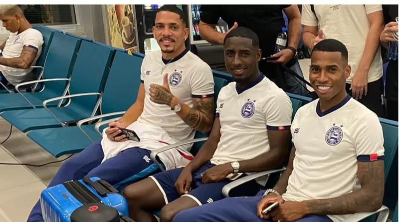 Bahia embarca para a pré-temporada em Manchester