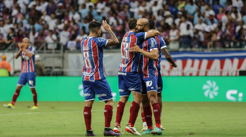 Pela Copa do Brasil, Bahia vence Criciúma e consegue leve vantagem para o jogo de volta