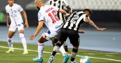 Fora de casa, Bahia vence o Botafogo e assume a vice-liderança do Brasileirão