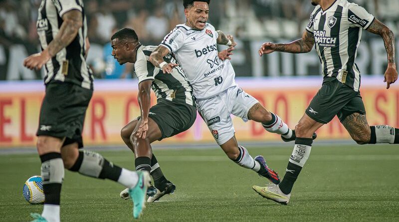 Vitória perde para o Botafogo e decide permanência na Copa do Brasil no Barradão