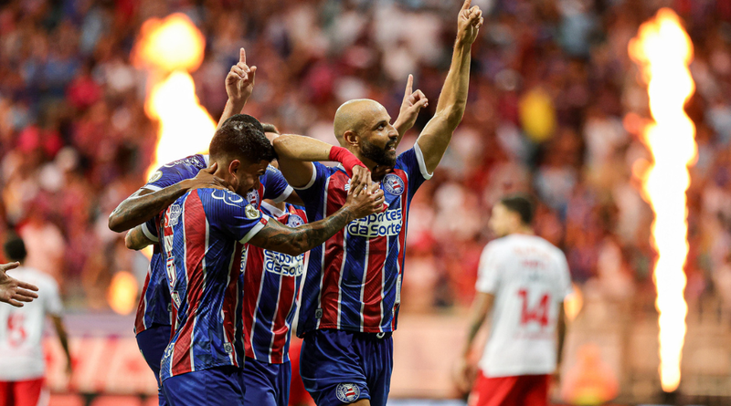 Bahia vence o RB Bragantino e mantém vice-liderança da Série A