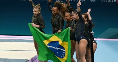 Olimpíadas 2024: Brasil é bronze na ginástica por equipes