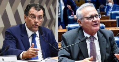 Polícia Federal indicia senadores Eduardo Braga e Renan Calheiros