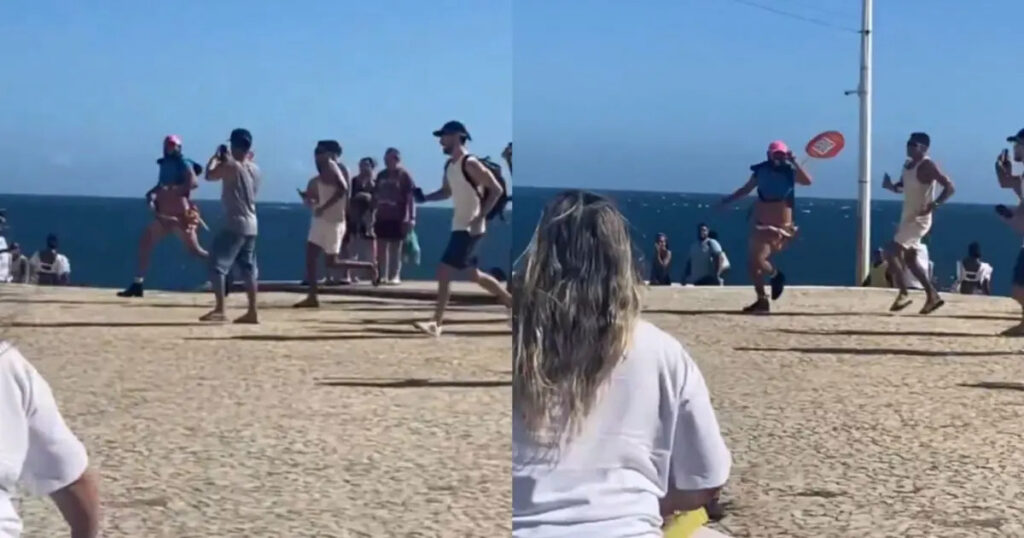 Ação promocional de novo EP de Ivete Sangalo termina em confusão no Farol da Barra