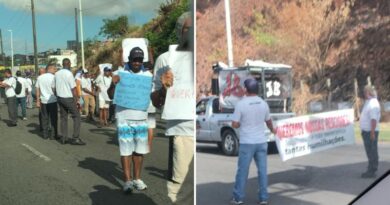 Ex-funcionários da antiga CSN bloqueiam Avenida Paralela em protesto por verbas rescisórias