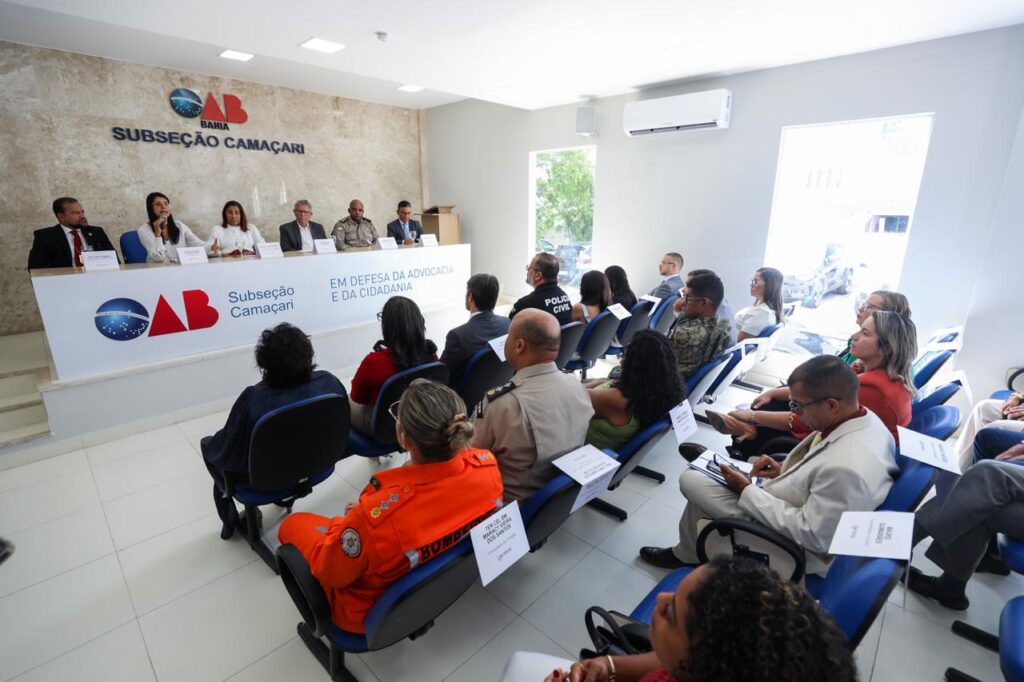 Camaçari recebe o Plano Municipal de Segurança Pública