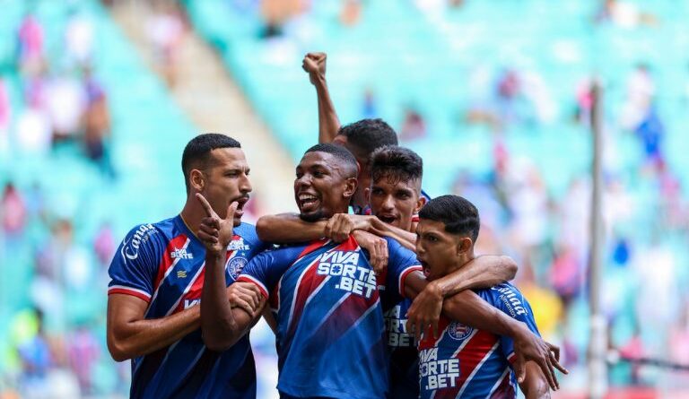 Bahia faz valer superioridade técnica e goleia o Colo-Colo na Fonte Nova