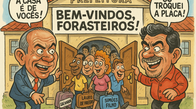Nomeações de forasteiros continuam marcando a vida política de Camaçari