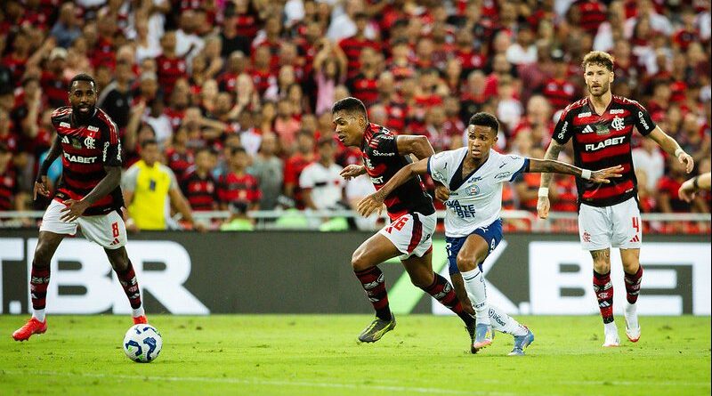 Bahia perde para o Flamengo no Maracanã e cai na tabela do Brasileirão