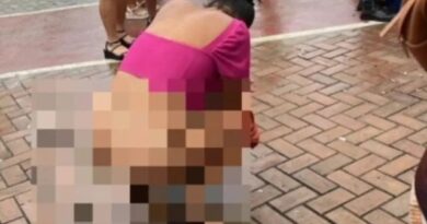 Criança cai de roda gigante em festa de São João na Bahia