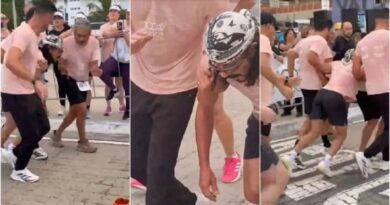 Bell Marques passa mal e sai "carregado" de corrida em Fortaleza