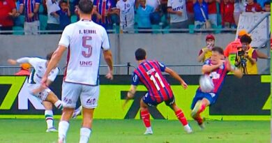 Bahia vence o Fluminense por 1 a 0 e larga em vantagem nas quartas da Copa do Brasil
