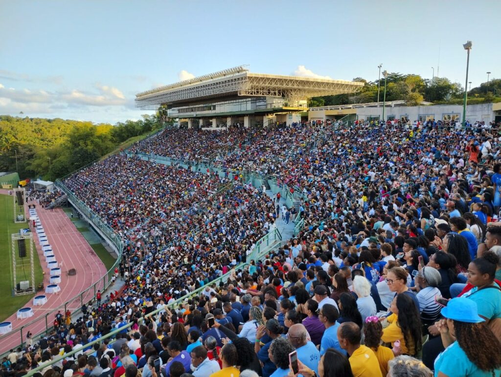 Igreja Adventista celebra 120 anos em Salvador com grande evento no estádio de Pituaçu