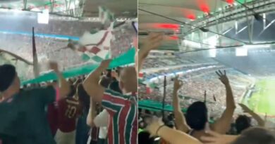 Torcida do Fluminense entoa canto da torcida do Vitória para provocar o Bahia no Maracanã