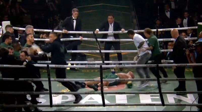 Luta entre Popó e Wanderlei Silva termina em pancadaria generalizada