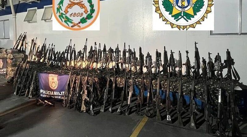 Planilha revela compra milionária de armas pelo Comando Vermelho
